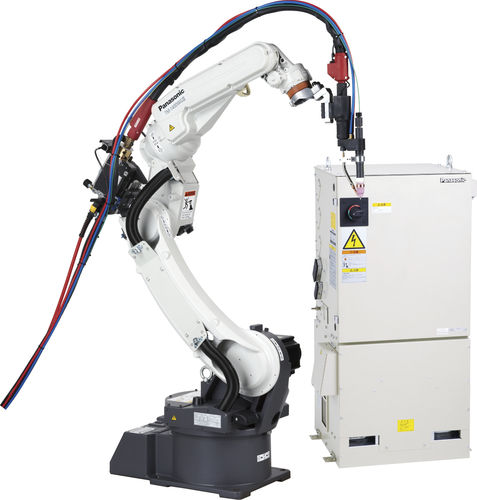 Robot de soldadura TIG - TAWERS TIG - Panasonic Robot & Welding system solutions - articulado / 6 ejes / compacto