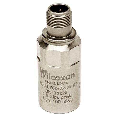 Sensor de vibración dinámico - PC420AR-05-DA - Wilcoxon Sensing Technologies - para vigilancia de máquinaria