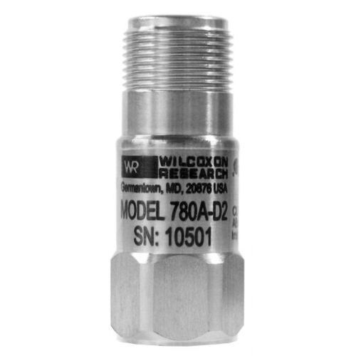 Sensor de aceleración IEPE - 780A-D2 - Wilcoxon Sensing Technologies - compacto / industrial / sensibilidad