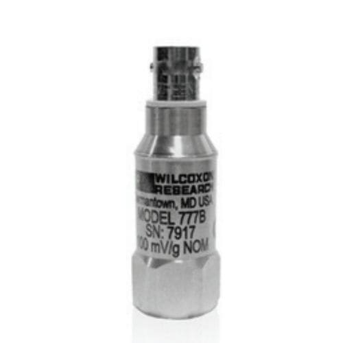Sensor de aceleración IEPE - 777B - Wilcoxon Sensing Technologies - reforzado / sensibilidad