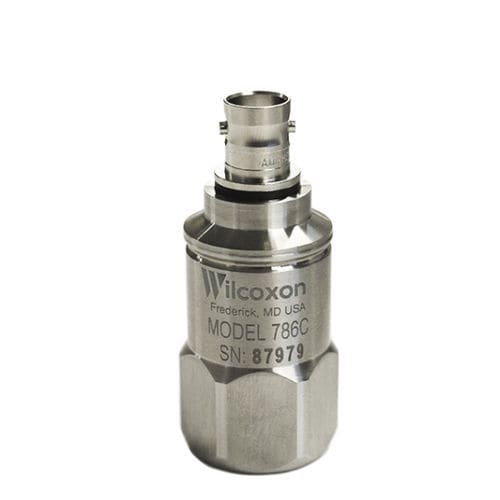 Sensor de aceleración IEPE - 786C - Wilcoxon Sensing Technologies - IP67 / sensibilidad / de uso general