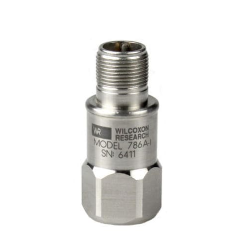 Sensor de aceleración alta frecuencia - 786A-I - Wilcoxon Sensing Technologies - IEPE / hermético / aplicaciones