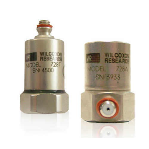 Sensor de aceleración de bajas frecuencias - 728A - Wilcoxon Sensing Technologies - IEPE / compacto / de alta sensibilidad