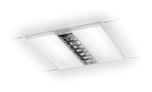 Iluminación de techo - Terzetto™ - Cooper Lighting and Safety - de tubo fluorescente / para comercio / para nave de almacenamiento