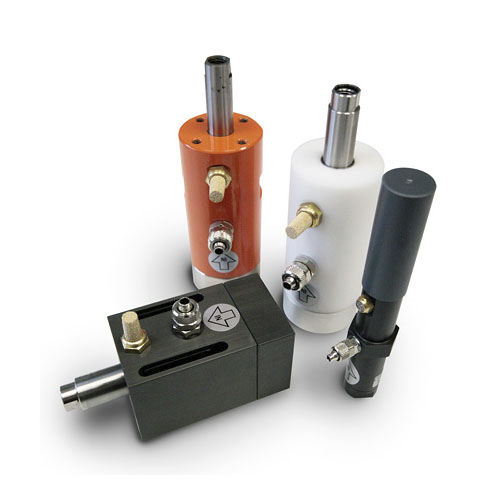 Vibrador de pistón flotante - F series - WAMGROUP S.p.A - neumático / lineal / para silo