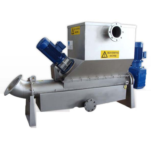 Compactador de basura estacionario - VWP WM series - WAMGROUP S.p.A - de tornillo
