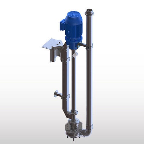 Bomba de tornillo - VPH series - WAMGROUP S.p.A - para fangos / para biogás / con motor eléctrico