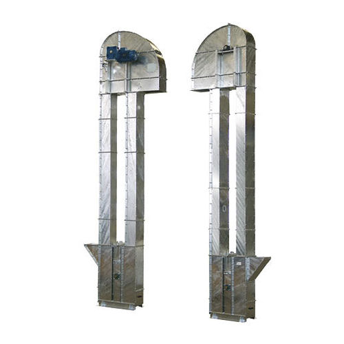 Elevador de cangilones para la industria agroalimentaria - EC series - WAMGROUP S.p.A - de banda / motorizado / para polvo
