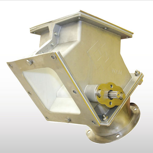 Válvula desviadora para transporte neumático - DVA series - WAMGROUP S.p.A - para productos alimentarios / para plástico / para cargas pesadas