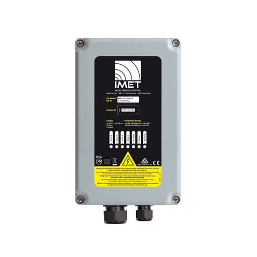 Receptor radio - M880 L - IMET Radio Remote Control - para aplicaciones AC y DC / en serie / CAN Bus