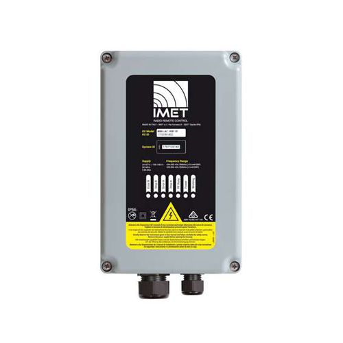 Receptor radio - L AC - IMET Radio Remote Control - para aplicaciones AC y DC / RS232 / CAN Bus