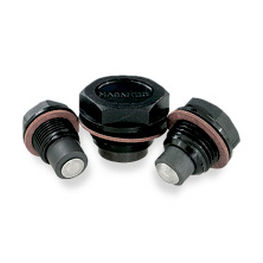Tapón hexagonal - TM - Miselli - roscado / de plástico / de purga