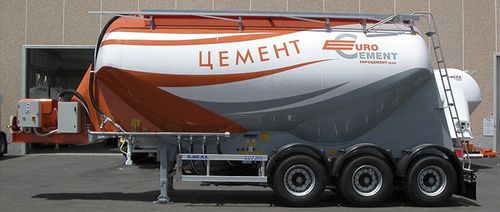 Semirremolque silo - CM 32 - OMEPS - para productos alimentarios / para cenizas / para arena