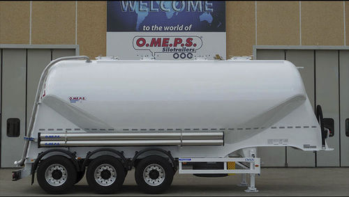 Semirremolque silo - CM 32 L - OMEPS - para productos pulverulentos / para cenizas / para arena