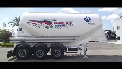 Semirremolque silo - CM 31 - OMEPS - para productos alimentarios / para productos pulverulentos / para cenizas