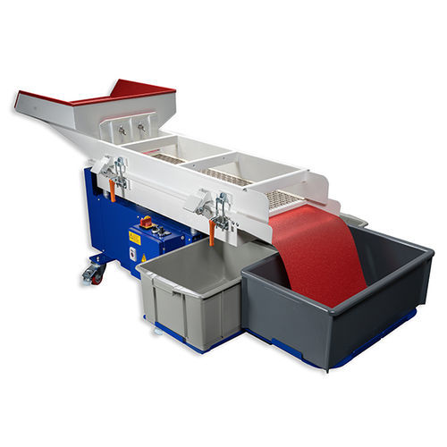 Separador para piezas de trabajo - UNISEPA - OTEC Präzisionsfinish GmbH - vibratorio / por vía húmeda / para proceso de amolado