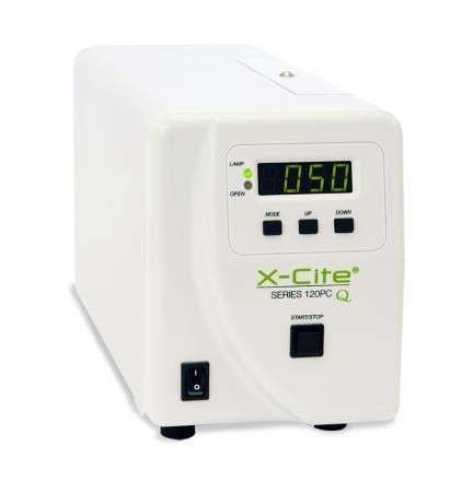 Fuente luminosa con lámpara de vapor de mercurio - X-Cite 120PC Q - Excelitas Technologies - PCO - ultravioleta / visible / compacta