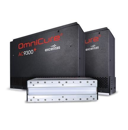 Sistema de polimerización LED UV - OmniCure® AC9⁺ - Excelitas Technologies - PCO - en línea / industrial / refrigerado por aire
