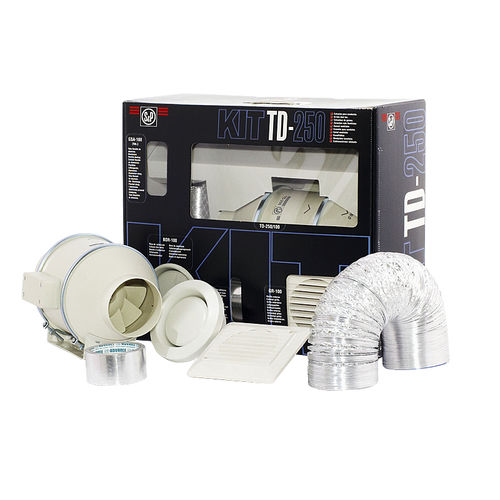 Ventilador canalizable - Mixvent-TD series - Ventur - centrífugo / de extracción / de circulación de aire