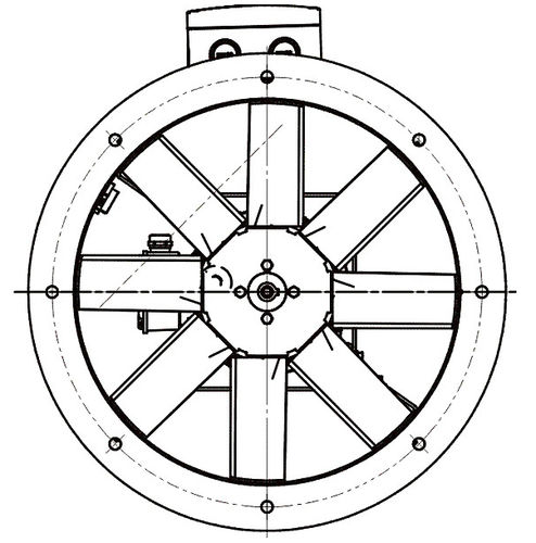 Ventilador canalizable - ARC series - Ventur - axial / de circulación de aire / con motor EC