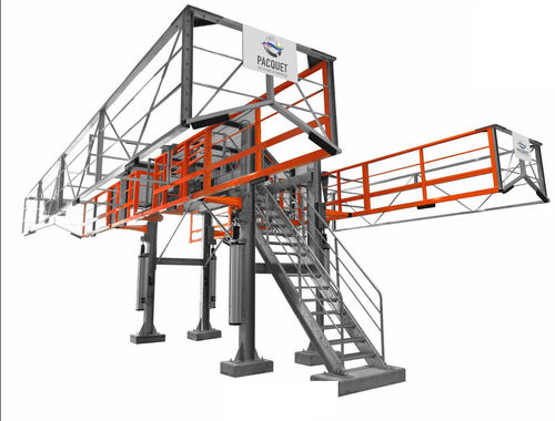 Plataforma de carga - MONTE & BAISSE  - Pacquet Industrie - vertical