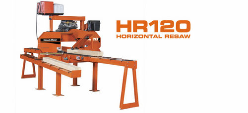 Sierra de paneles - HR120 - Wood-Mizer - horizontal / para madera / automática