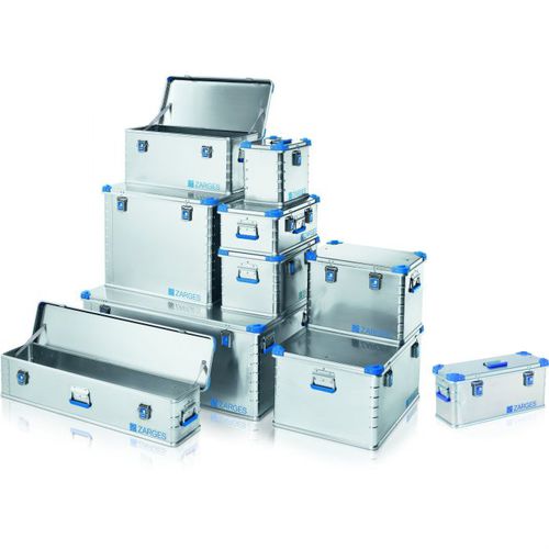 Maletín de transporte - Eurobox  - ZARGES - de aluminio / para herramienta / con asa