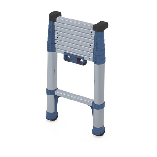 Escalera de aluminio anodizado - Compactstep L  - ZARGES - simple / plegable telescópica
