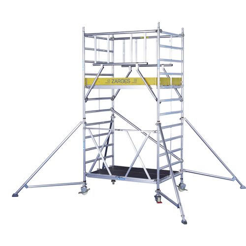 Andamio móvil - CompactMaster 2T  - ZARGES - de fachada / modular / de trepa
