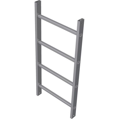 Escalera de aluminio anodizado - 412 Series - ZARGES - simple