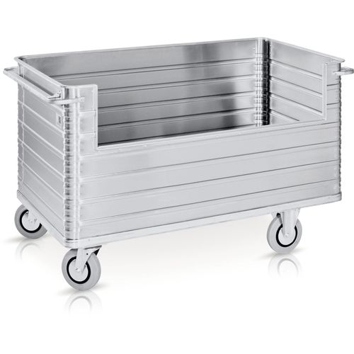 Carretilla de transporte - W 172 - ZARGES - de aluminio / de perfil / con ruedas giratorias