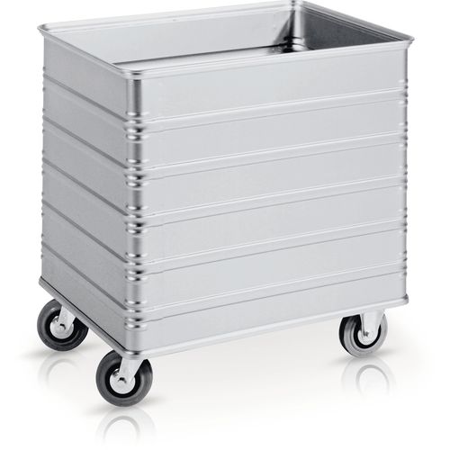 Carretilla de transporte - W 182 - ZARGES - de aluminio / con ruedas giratorias / de engranaje