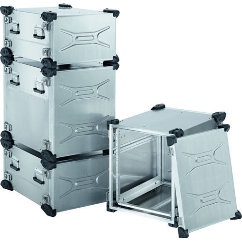 Rack 19" - Mitraset Racklite - ZARGES - de aluminio / para equipos