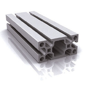 Perfil de aluminio - DF 4080 - Dae Yeong Metal - rectangular / de marcos
