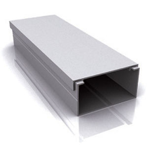 Canaleta de cableado - DAD 10550 - Dae Yeong Metal - de aluminio / moldura y zócalo
