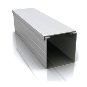 Canaleta de cableado - DAD 8080 - Dae Yeong Metal - de aluminio / moldura y zócalo