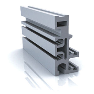 Perfil de aluminio - DC 11050 - Dae Yeong Metal - rectangular / para bastidor de cinta transportadora