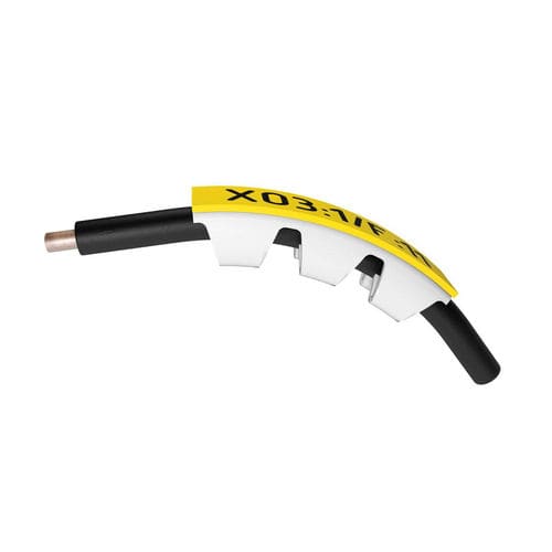 Etiqueta de transferencia térmica - PCT series - Partex Marking Systems - de ABS / sin silicona / para de hilo