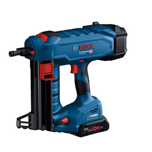 Clavadora alimentada por batería - GNB 18V-38 Professional - Bosch Production Tools - para hormigón / para acabado