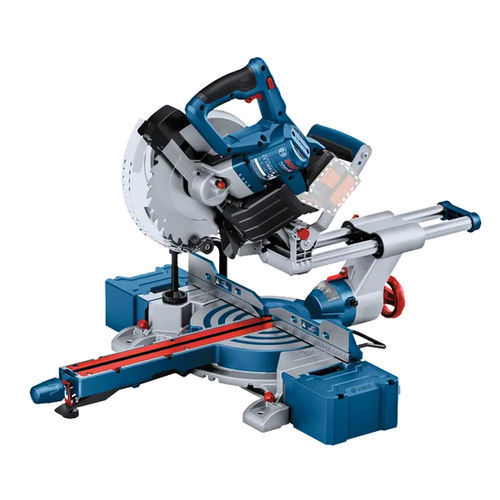 Sierra ingletadora - GCM 18V-216 D Professional - Bosch Production Tools - para madera / sin cable