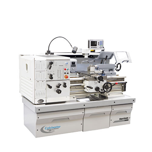 Torno convencional - V350 - Colchester-Harrison - horizontal / 2 ejes / Camlock D1-4
