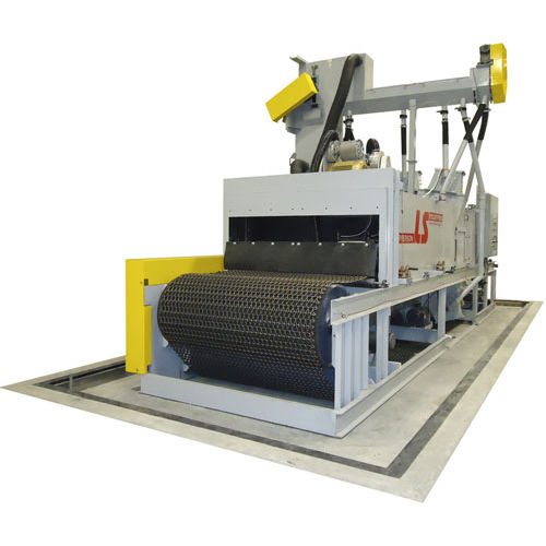 Granalladora de banda - MBB 72x12 - LS Industries - para metal / automática