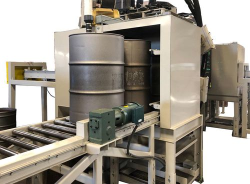 Granalladora de tambor - LS-DB25 - LS Industries - para metal / compacta