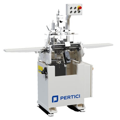 Fresadora 3 ejes - WSA - Pertici S.p.A. - con husillo rotativo / para PVC / con control electrónico