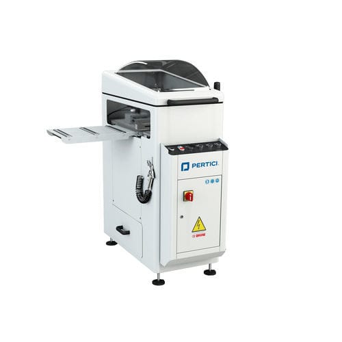 Retestadora para aluminio - ML 124 - Pertici S.p.A. - para PVC / neumática / de ángulo variable