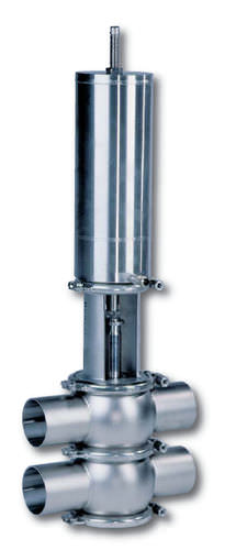 Válvula de seguridad para conducto - VARIVENT® Q series - GEA Tuchenhagen - con chapaleta