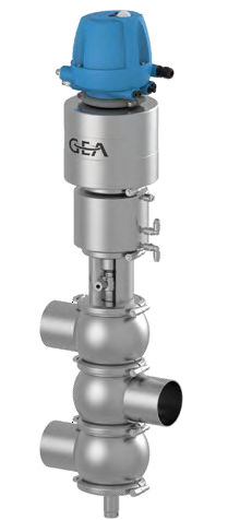 Válvula para alimentos líquidos y bebidas - VARIVENT®, ECOVENT® - GEA Tuchenhagen - modular / higiénica