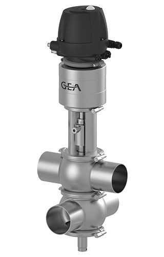 Válvula de leche - VARIVENT® D, B, R series  - GEA Tuchenhagen - de doble asiento