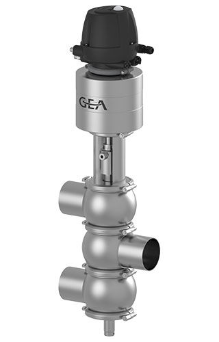 Válvula de retención de lanzadera - VARIVENT® Y series - GEA Tuchenhagen