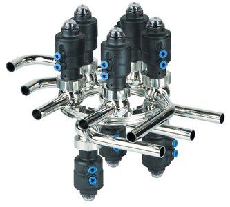 Válvula de cierre - Series VESTA® - GEA Tuchenhagen - para alimentos líquidos y bebidas / modular / compacta